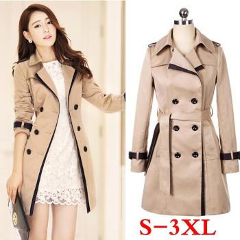 風衣女Ladies Autumn Trench Coat For Women Winter Long Coats