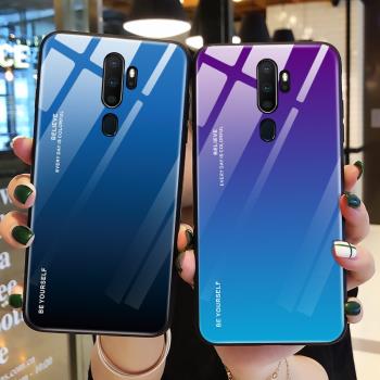 適用oppoa11x手機殼鋼化玻璃oppoa9x保護矽膠套oppo a9全包a7x防摔青紫a11n女A7男a11軟殼0pp0A硬opop外殼a9x