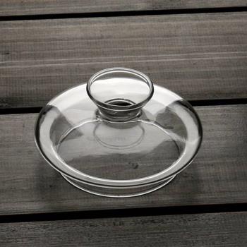 壺蓋配件水晶底部玻璃壺透明燒水壺電茶壺上水蓋子全自動