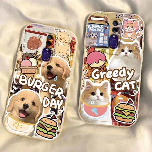 漢堡貓適用OPPOA9手機殼OPPOA9X女款可愛小金毛全包少女心防摔MY萌寵個性硅膠軟殼