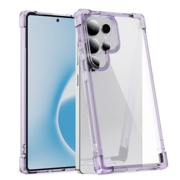 四角加厚適用三星s25ultra手機殼透明s24+plus全包防摔s23uitra氣囊s22utrla氣墊s21加十3星note20外殼s25u套