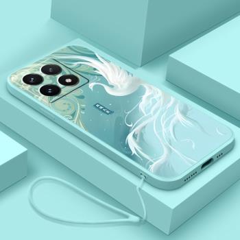 適用小米14Tpro手機殼鳳鳴九天小米14T保護套5G矽膠mi14t全包鏡頭防摔mi14tpro網紅中國風14tpor高階軟殼新款