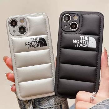 商務北面標志適用 三星s24ultra手機殼羽絨服s23fe個性s21潮流s22酷炫新款a55a15a05s創意男女a54a34軟note20