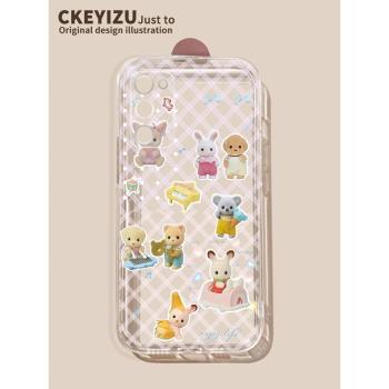 可愛森貝兒適用三星a42手機殼小眾Galaxy A30S高階感Galaxy A32 5G可愛Galaxy A31情侶Galaxy A40s超薄