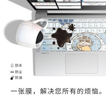 適用logitech羅技k380彩繪鍵盤膜K480矽膠套K580藍芽無線鍵盤貼紙