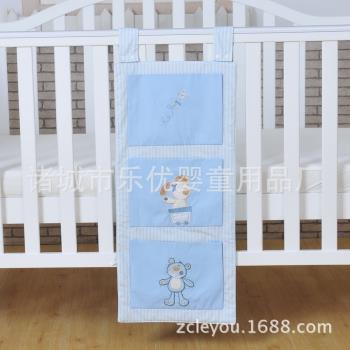 純棉嬰兒床品床上用品玩具袋尿布袋置物袋收納袋床包