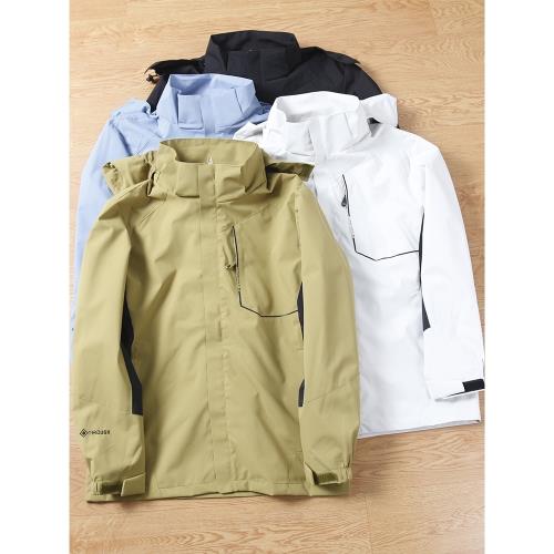 大廠牛貨！春秋軟殼沖鋒衣男戶外防風防水透氣薄款可拆卸連帽外套