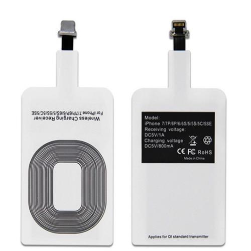 手機加裝無線充電器接發射收器貼片vivo適用蘋果TYPE-C華為OPPO三星小米一加無線充電接收器