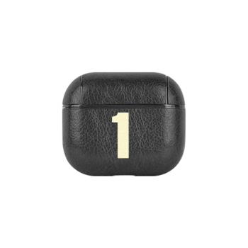 kanye侃爺數字簡約適用蘋果AirPods4保護套1/2/3代無線耳機盒保護殼AirpodsPro（第二代）保護套全包皮質