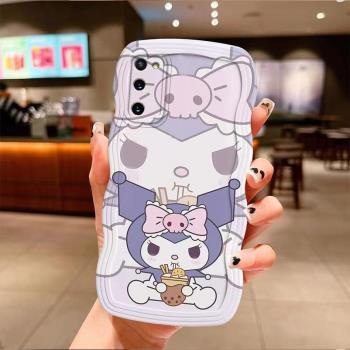 適用於三星S21手機殼s21ultra卡通庫洛米galaxy s21fe保護套ins風可愛少女s21+搞怪時尚學生samsung矽膠s21十