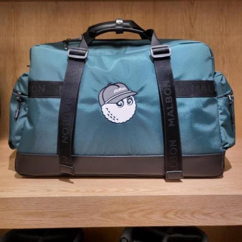 韓國MALBON高爾夫衣物包球包男女同款GOLF標志波士頓手提包球桿包