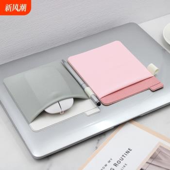 適用於平板筆記本電腦萊卡腦鼠標貼無線滑鼠收納包手機貼