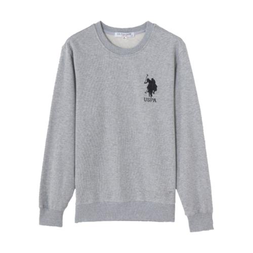 uspoloassn美國馬球協會 秋季男士圓領衛衣 運動休閑打底衫