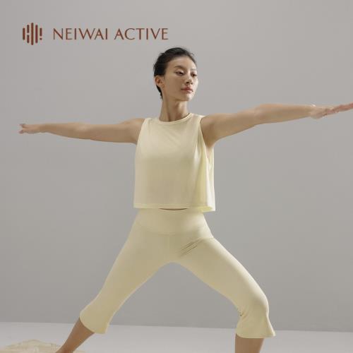 NEIWAI ACTIVE 女士箱型速干短背心舒彈吸汗排濕網球NA221SS3203