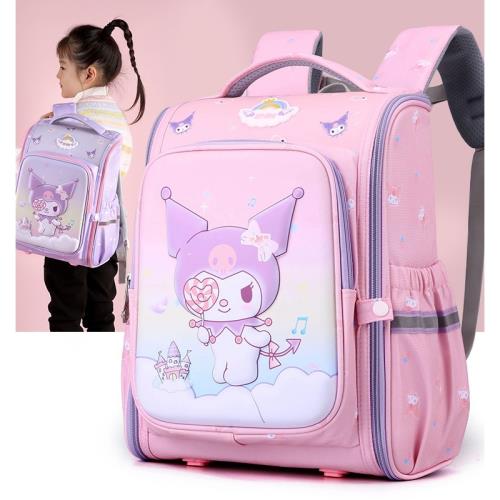 小學生書包一三到五六年級爆款男女童減負兒童高顏值防水雙肩背包