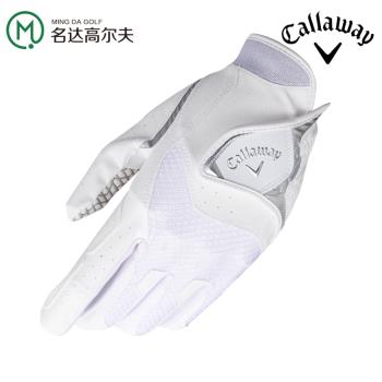 Callaway卡拉威 高爾夫手套男士防滑透氣高爾夫球手套左右手 雙手