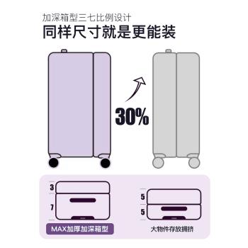 超輕大容量行李箱女學生出國留學30寸託運拉桿箱26男旅行箱皮箱子