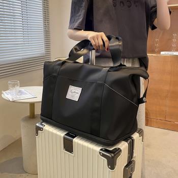 英國Next Rtrx可套拉桿箱上的旅行包女大容量手提輕便收納行李包