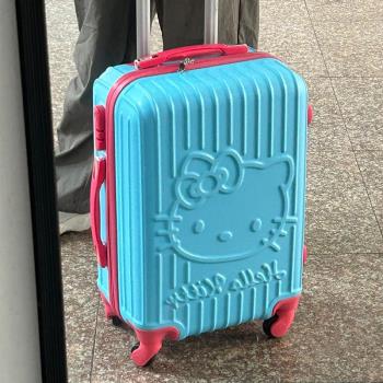 HelloKitty行李箱女2025新款旅行箱多功能拉桿箱20寸24大容量旅遊