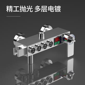 德國DSLK混水閥冷熱淋浴水龍頭恆溫洗澡花灑開關混合閥室增壓套裝