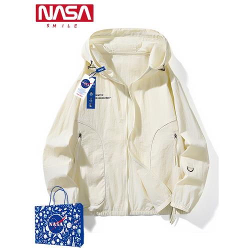 (免運)NASA SMILE防曬衣女夏季新款戶外遮陽防紫外線輕薄透氣學生皮膚衣