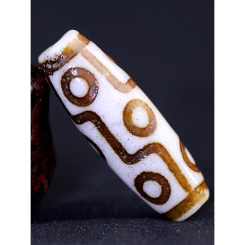 圣飾奇緣 西藏天然瑪瑙 高油至純九眼天珠 39*13mm超頂吊墜鎖骨鏈