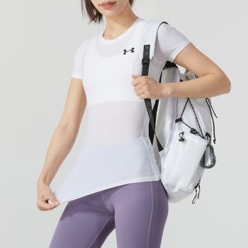 (免運)UA安德瑪緊身短袖女裝健身訓練運動服圓領半袖透氣T恤衫女士上衣