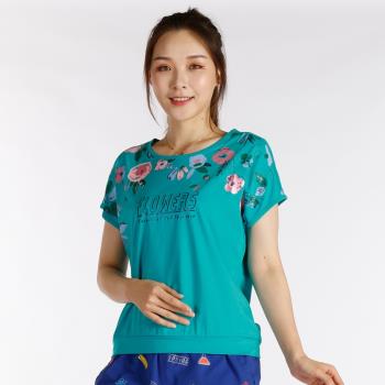 (免運)La Pagayo夏季女裝上衣圓領松身棉大碼款時尚運動休閑印花短袖T恤