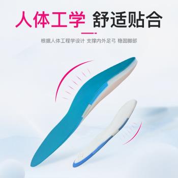 (免運)德國足弓墊扁平足科學鞋墊足弓支撐平底足運動減震足外翻腿型
