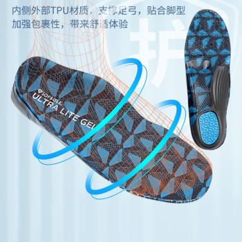 (免運)SOFSOLE舒足速樂鞋墊男女凝膠減震運動鞋墊透氣軟底跑步鞋墊