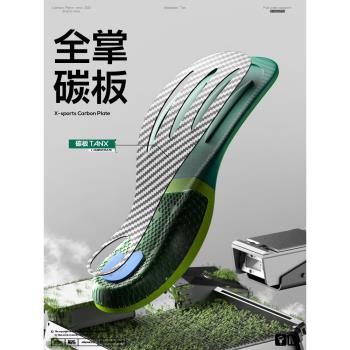 (免運)邁高樂 競速跑專用鞋墊馬拉松體考賽 全掌真碳板跑步提升配速回彈
