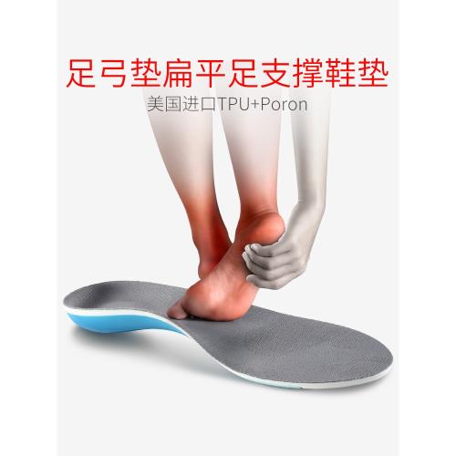 (免運)扁平足外翻外內八字腿型矯正鞋墊成人防O型X型腿矯正器足弓墊舒適