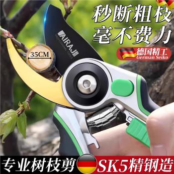 德國品質園藝剪刀剪樹枝專用修枝剪園林果樹花卉修花剪多功能省力