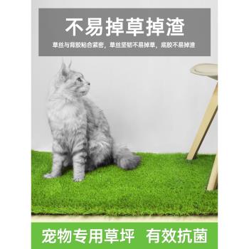 COOLGRASS寵物廁所人造草坪墊模擬草坪貓咪小便假草皮人工地毯墊