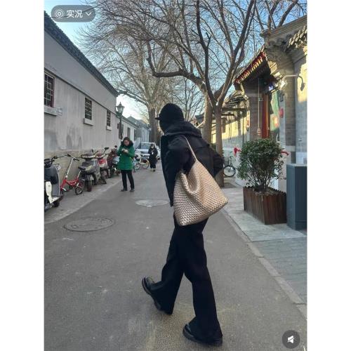 ［OKOK2］宅女同款編織包腋下款！大容量單肩通勤包coolgirl