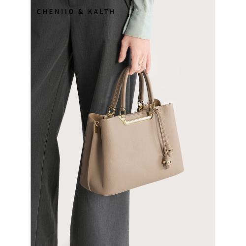 包包女款手提包氣質中年女士包包時尚媽媽包大容量真皮百搭斜挎包