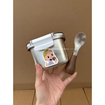 不銹鋼食品密封保鮮盒水果便當飯盒冰箱便攜式外出攜帶學生上班族