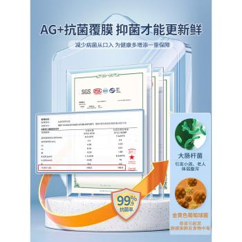 佳幫手冰箱抗菌收納盒大容量保鮮盒肉類冷凍分裝盒密封儲物整理盒