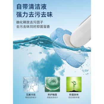 一次性馬桶刷家用無死角廁所刷子替換頭套裝壁掛衛生間清潔神器