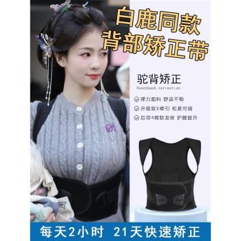 【白鹿同款】成人男士女矯正帶學生青少年駝背矯正器脊柱側彎神器