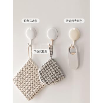 懶角落掛鉤免打孔強力粘鉤膠吸盤承重浴室廚房無痕毛巾貼墻鉤子架