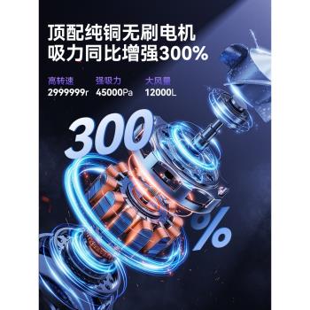 車載吸塵器手持小型汽車用家用兩用無線超強吸力大吸力車內吸塵機