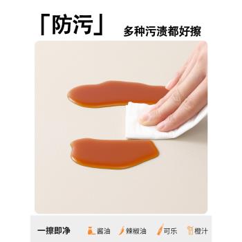 皮革餐桌墊防油防水防燙桌墊免洗桌布茶幾桌面保護墊長方形墊子