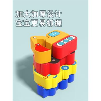 兒童益智拼圖立體木質0到3歲寶寶智力早教認知男孩女拼裝積木玩具