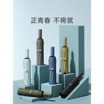 左都全自動加大加厚加固雨傘女生晴雨兩用超大號折疊雙人抗風專用