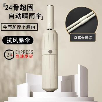 德國UP雨傘女晴雨兩用自動傘加大抗風暴雨遮陽2025新款折疊太陽傘