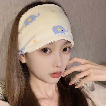 坐月子發帶頭巾帽子孕婦夏季春秋款透氣產後護抹額頭產婦束發冬季