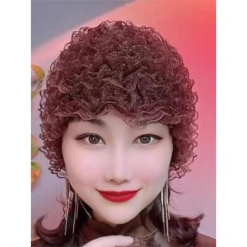 2025媽媽遮白發蕾絲新款紗帽頭巾女士小帽子時尚休閑款底帽包頭帽