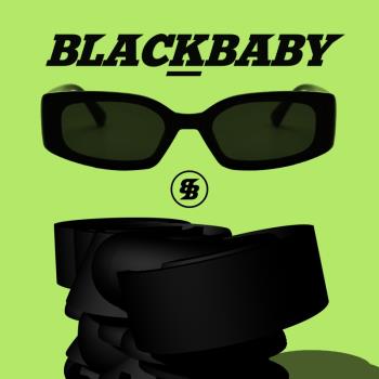 BLACKBABYxMA美式聯名戶外墨鏡男女開車駕駛眼鏡防紫外明星太陽鏡