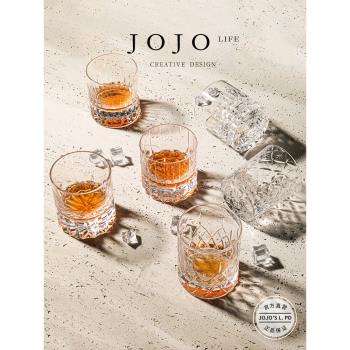 JOJOS L. PD.Remember.杯具歐式酒杯透明玻璃刻花切子杯 | 熟記